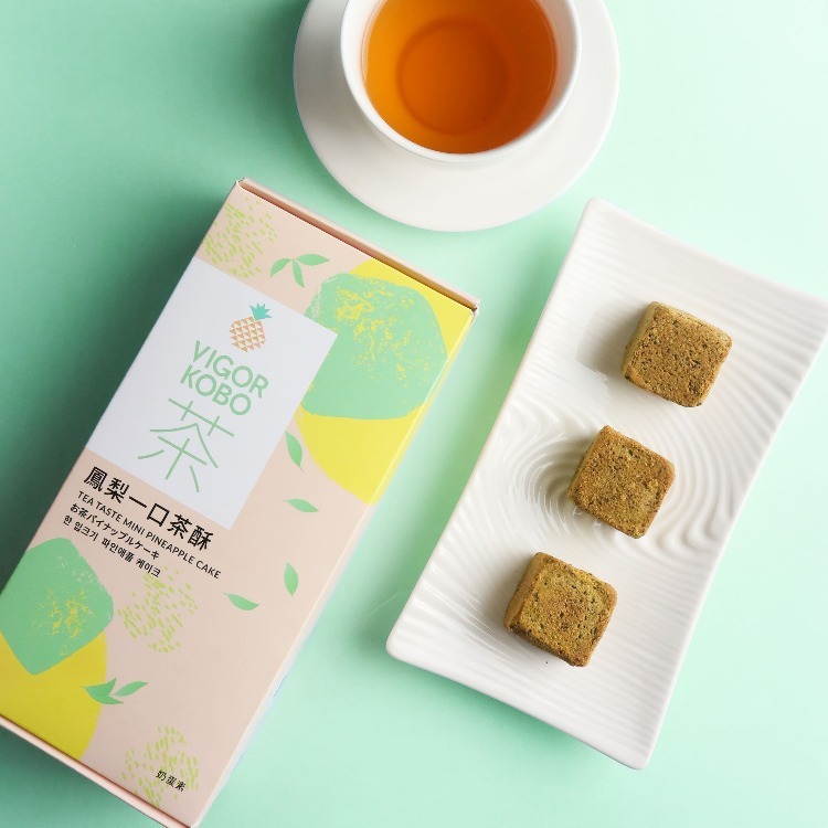 Tea Taste Mini Pineapple Cake (Assam Black Tea) 8 pieces
