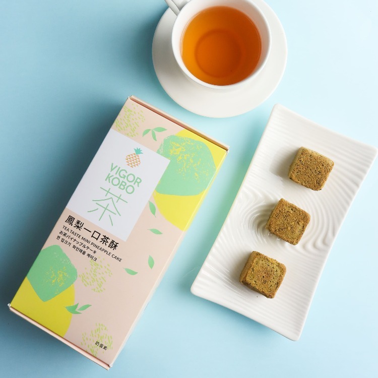 Tea Taste Mini Pineapple Cake (Jinxuan Oolong) 8 pieces