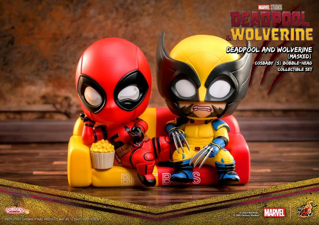 Hot Toys Deadpool & Wolverine Cosbaby