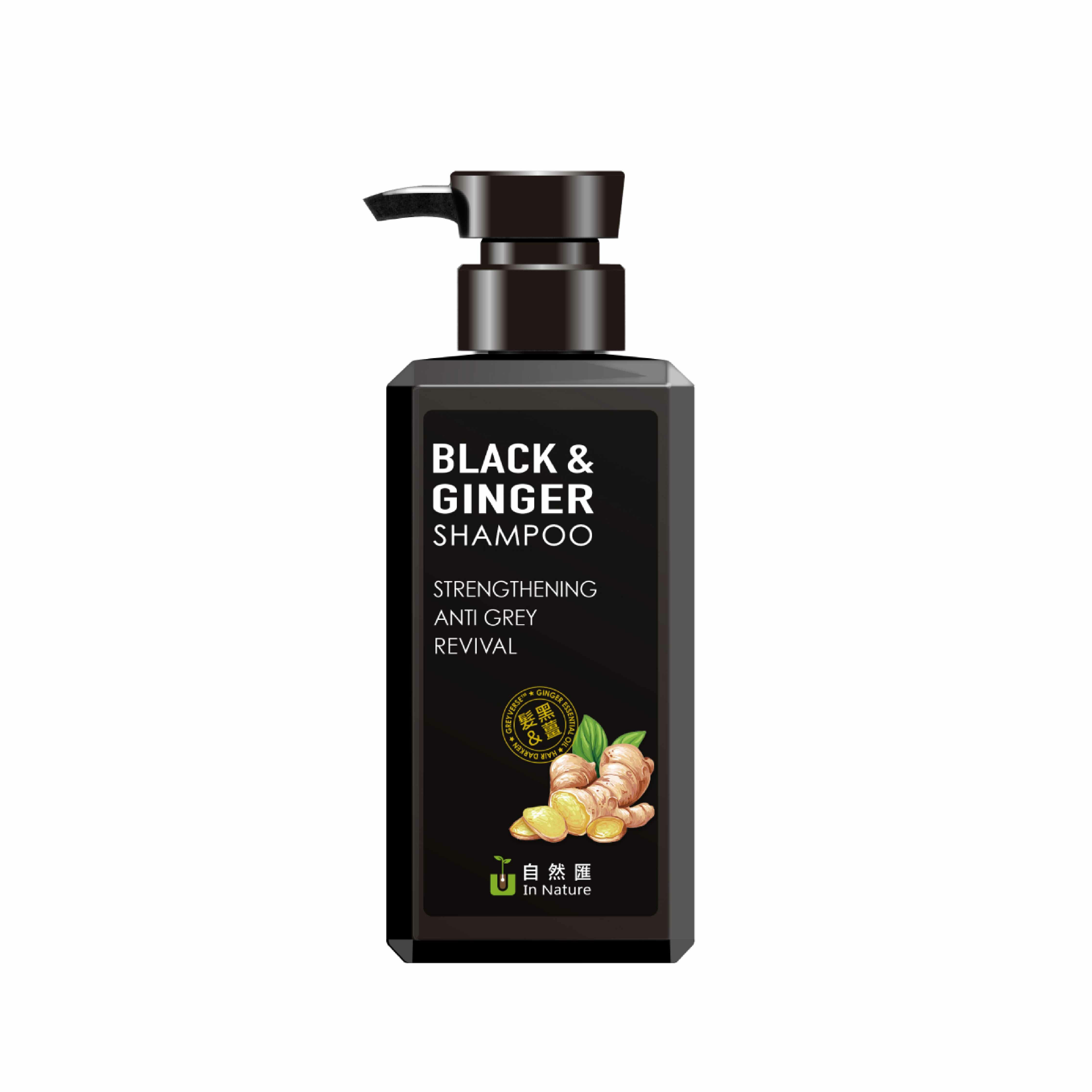 自然匯 薑萃喚黑養髮浴髮露 (300ml)
