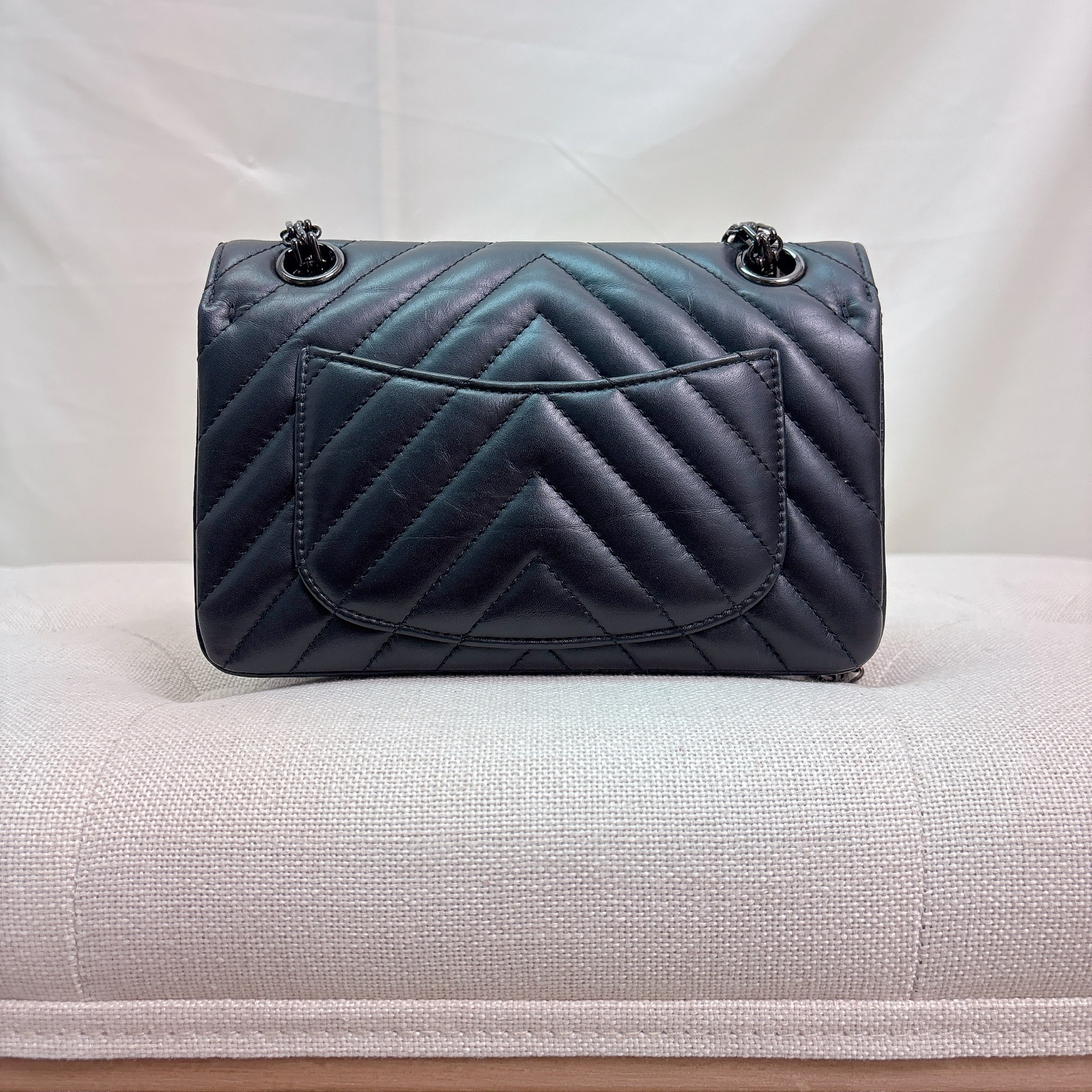 Chanel 2.55 Mini So Black - Black / Bhw