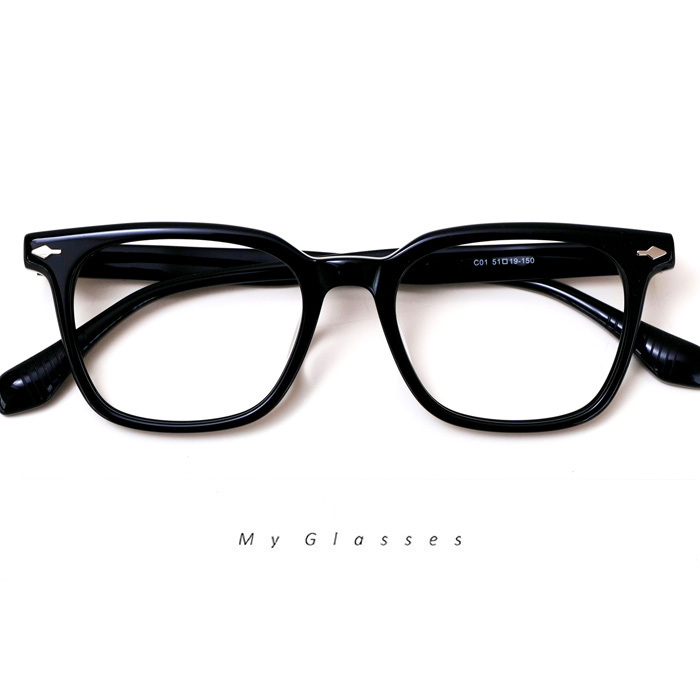 C439板材粗框眼鏡