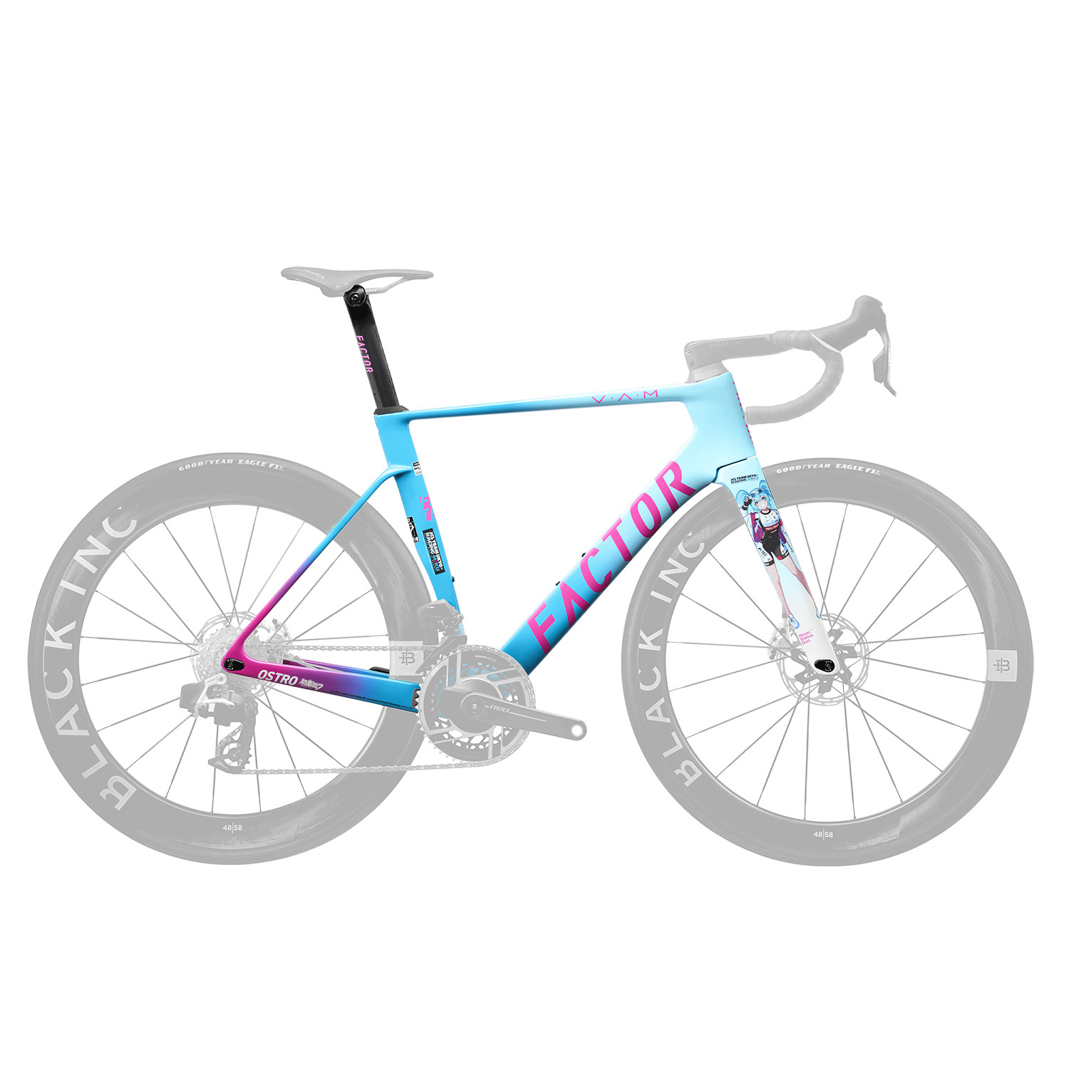 Factor OSTRO VAM Frame Team Ukyo Miku Edition 2024