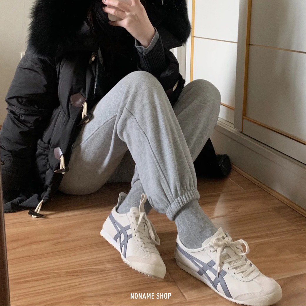 ONITSUKA TIGER 鬼塚虎MEXICO 66 皮革復古休閒鞋燕麥灰(男/女款)