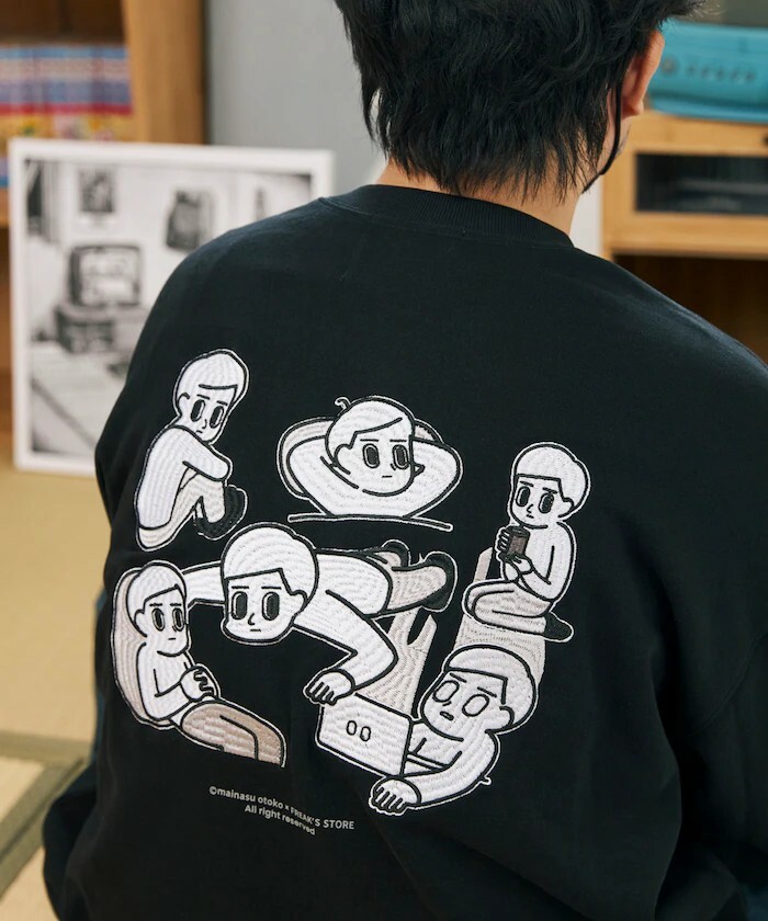 "代購" FREAK'S STORE x 消極男子 SWEAT 被動男 大學踢