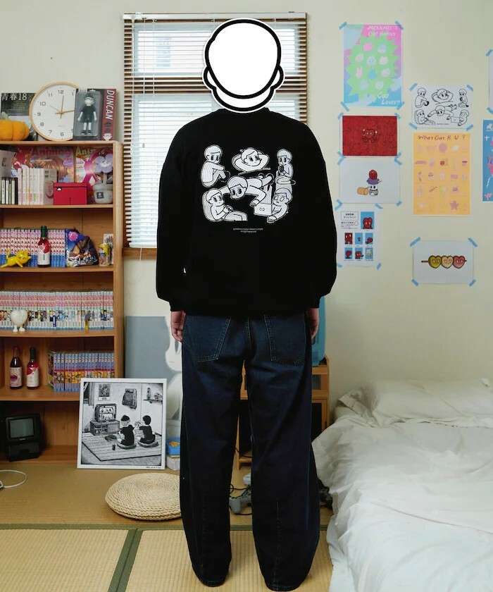 "代購" FREAK'S STORE x 消極男子 SWEAT 被動男 大學踢