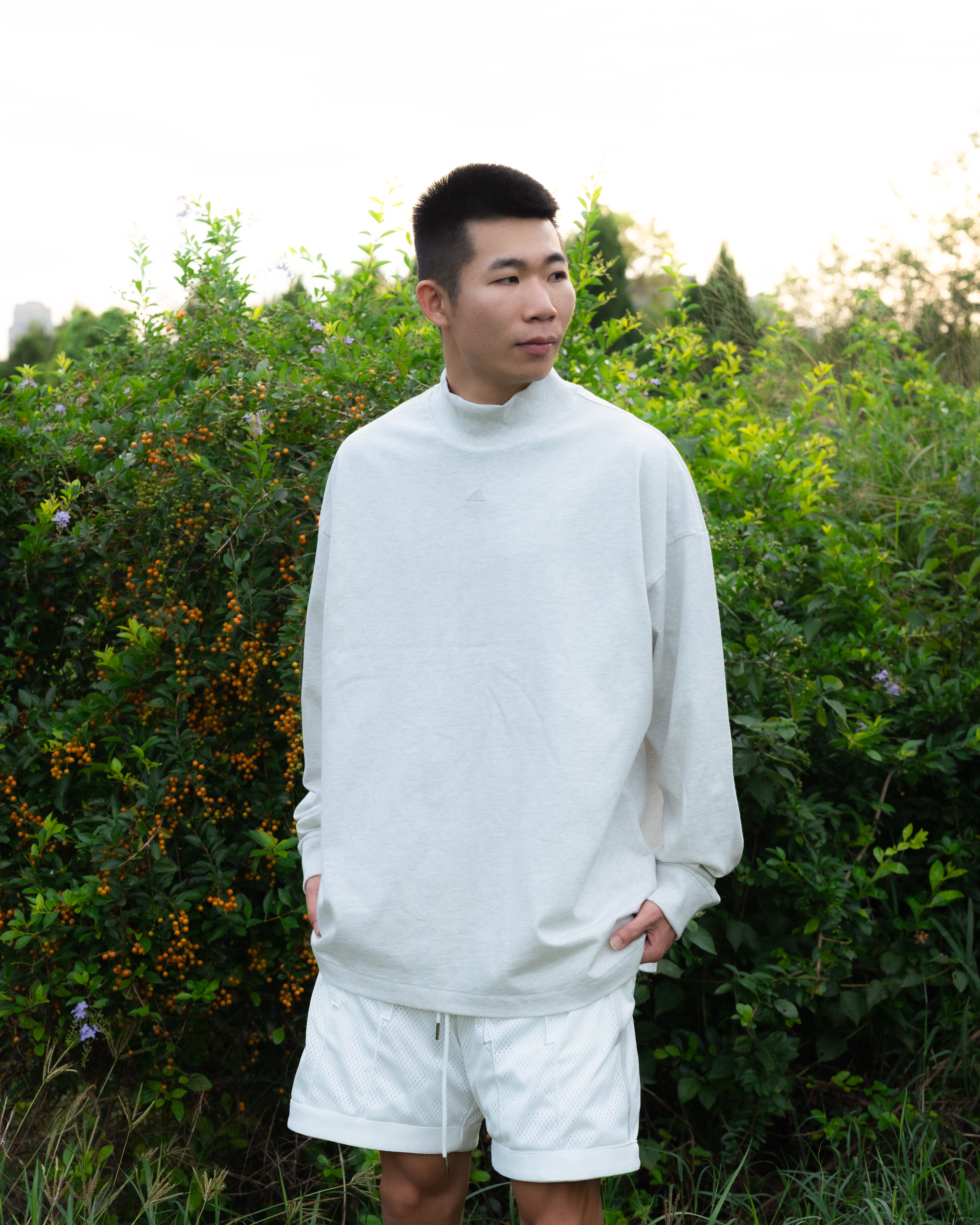 『這款真的超帥 橋哥自己留兩套🤯』Adidas Basketball 立領長袖