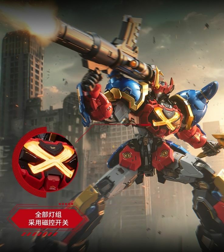 模壽 : 至臻X級 戰國魔神豪將軍 合金成品