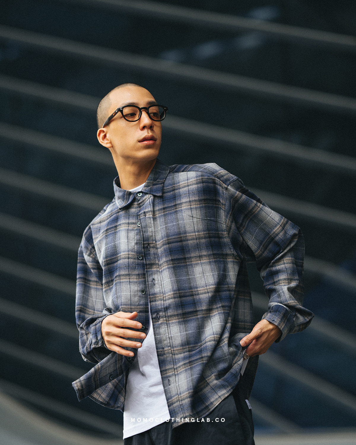 日本選貨 Flannel Plaid Shirt 法蘭絨格紋襯衫