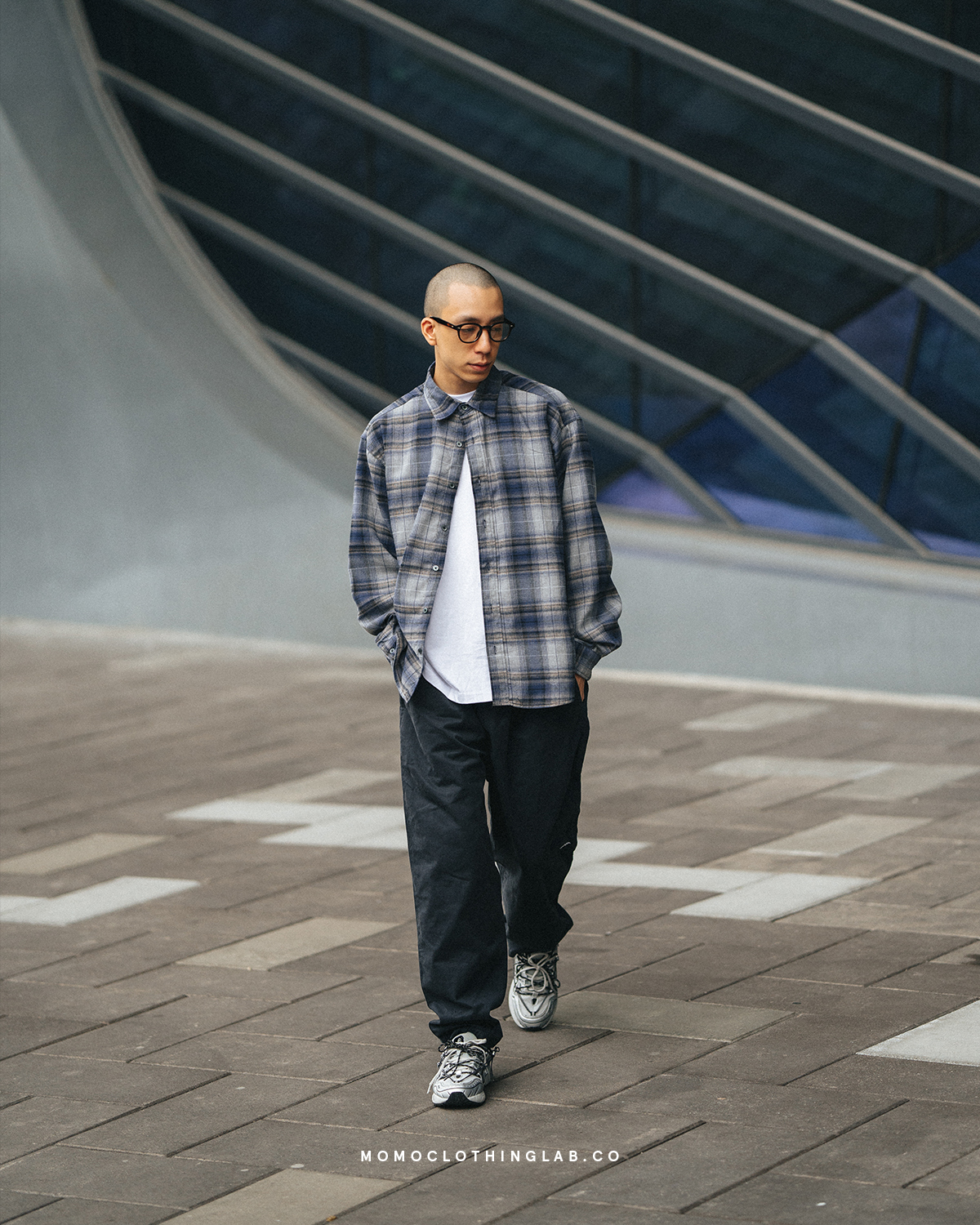 日本選貨 Flannel Plaid Shirt 法蘭絨格紋襯衫