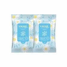 VIGILL Private Cleansing Cloths (Light Cool) Twin Pack - 24 pieces in total