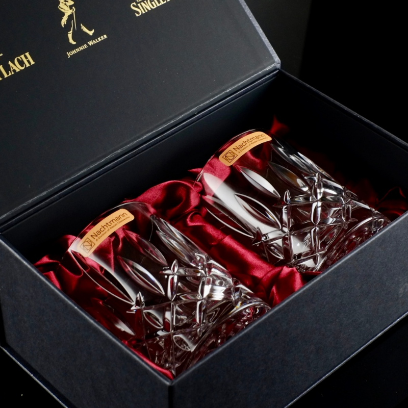 慕赫 雙入水晶玻璃威杯禮盒