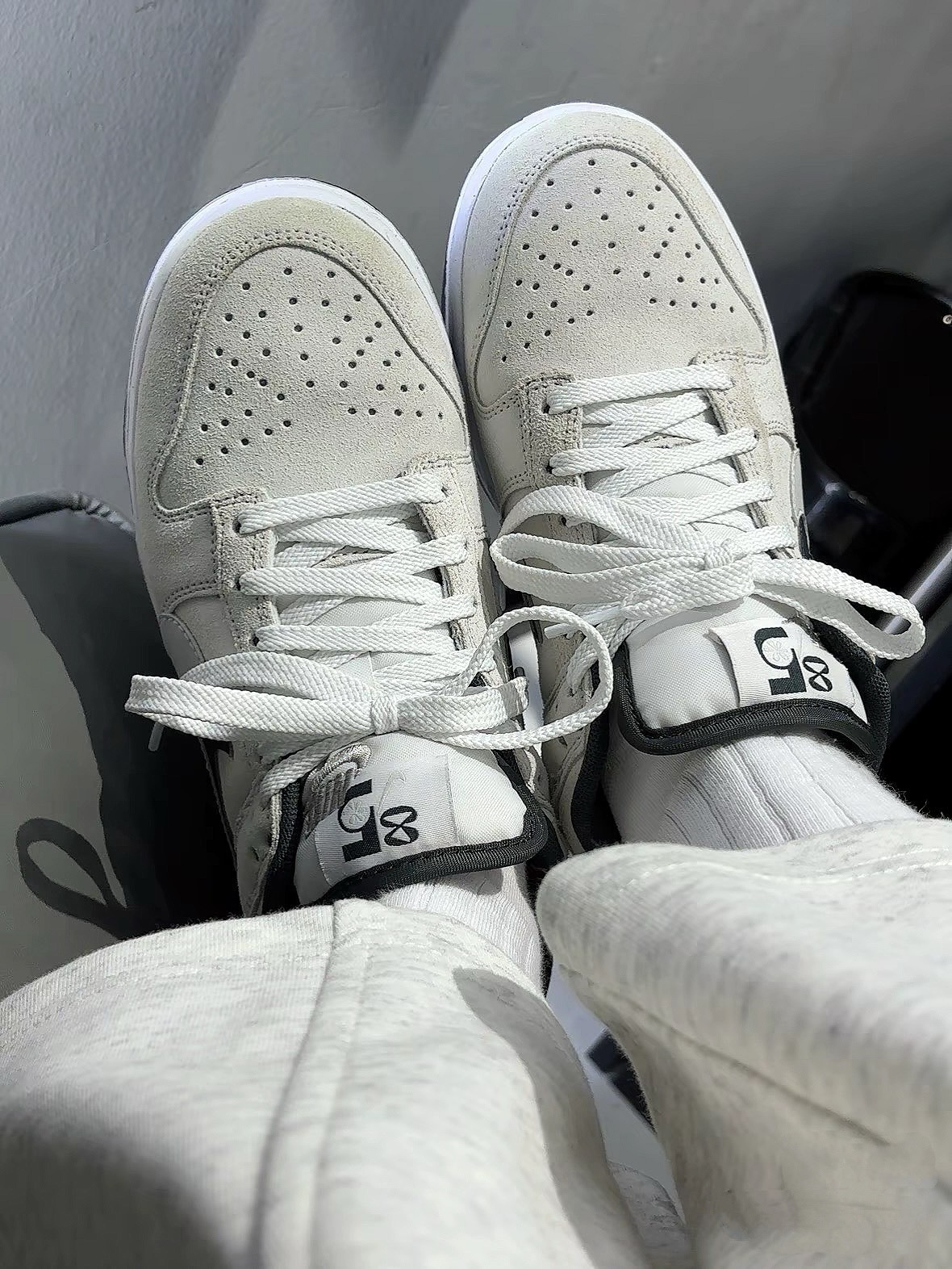 Nike Dunk Low 85 雙勾 解構 麂皮 黑灰米白 HV1800-101