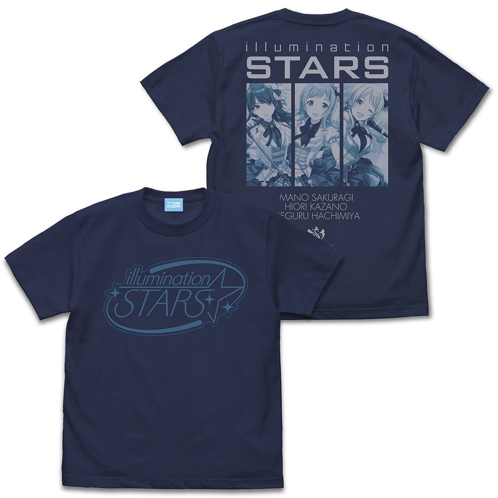 Cospa 1118 283プロ イルミネーションスターズ ユニット Tシャツ [アイドルマスター シャイニーカラーズ] INDIGO