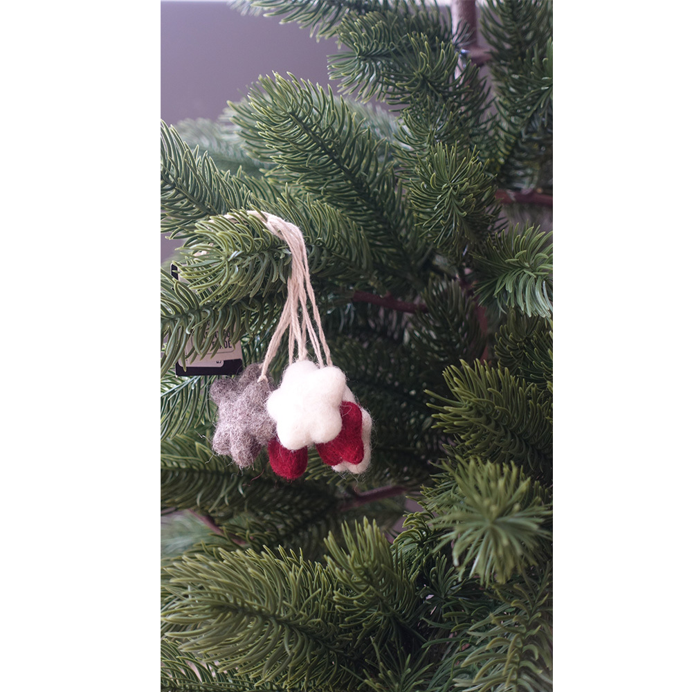 丹麥Gry&Sif 聖誕掛飾-Star Mix(11124)