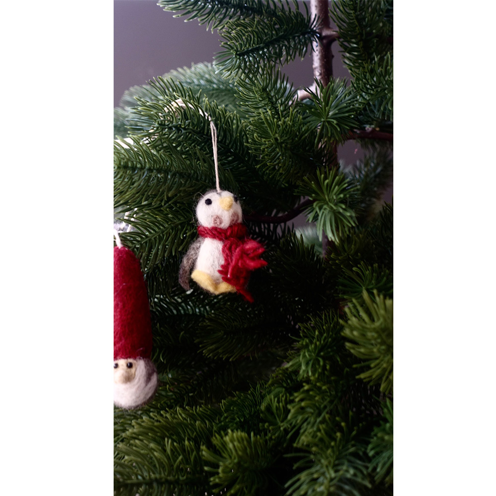 丹麥Gry&Sif 聖誕掛飾-Baby Penguin Classic(12521)