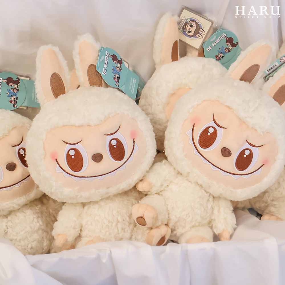 🎪樂園限定🎪 POP MART POPMART 泡泡瑪特 LABUBU 拉布布 毛毛絨 小公仔娃娃 棕色 米白色 紫色