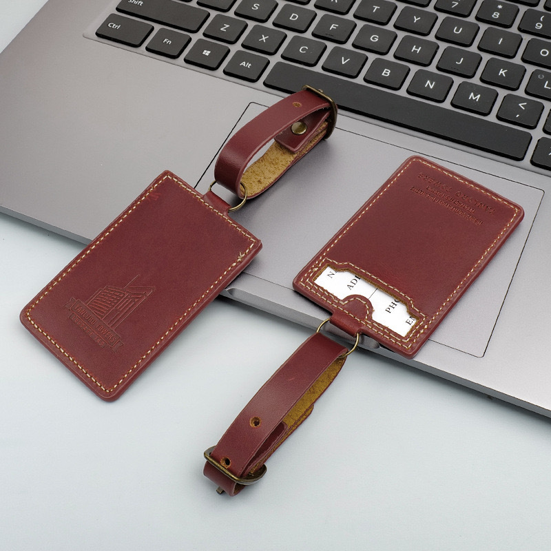 【客製】真皮行李箱吊牌