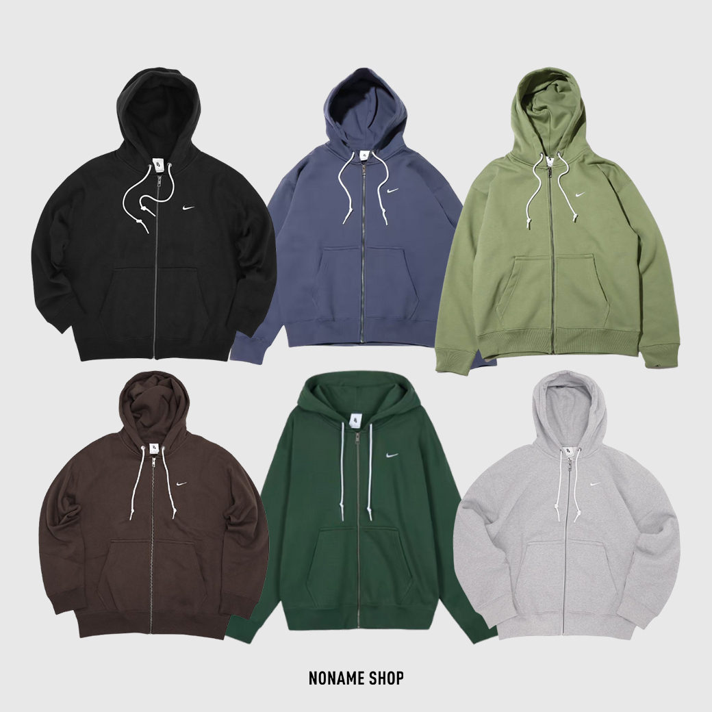 NIKE LAB 重磅 小勾 刷毛 口袋 連帽 外套 六色 (男款)