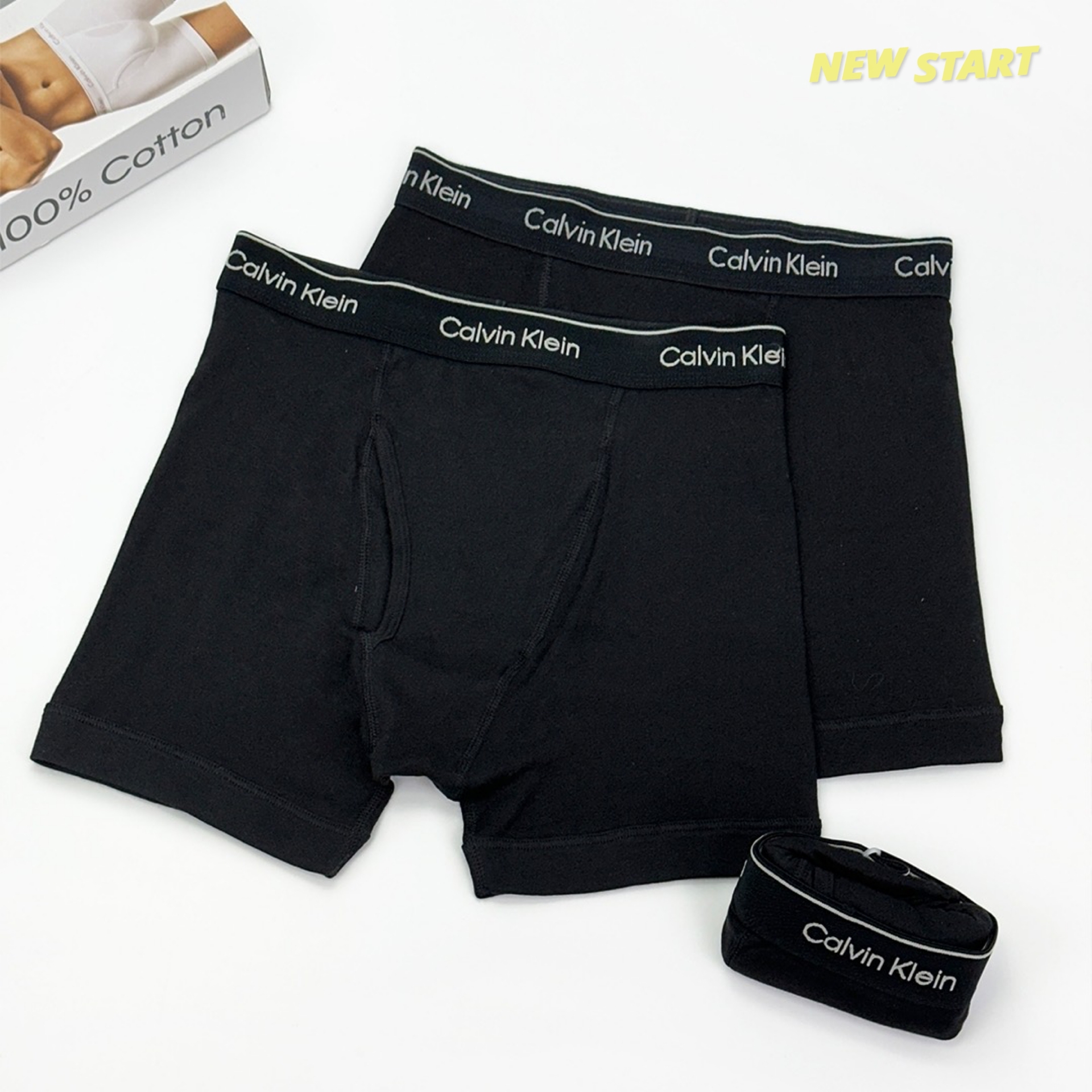 Calvin Klein CK NB4003 四角內褲 三件組 男生內褲