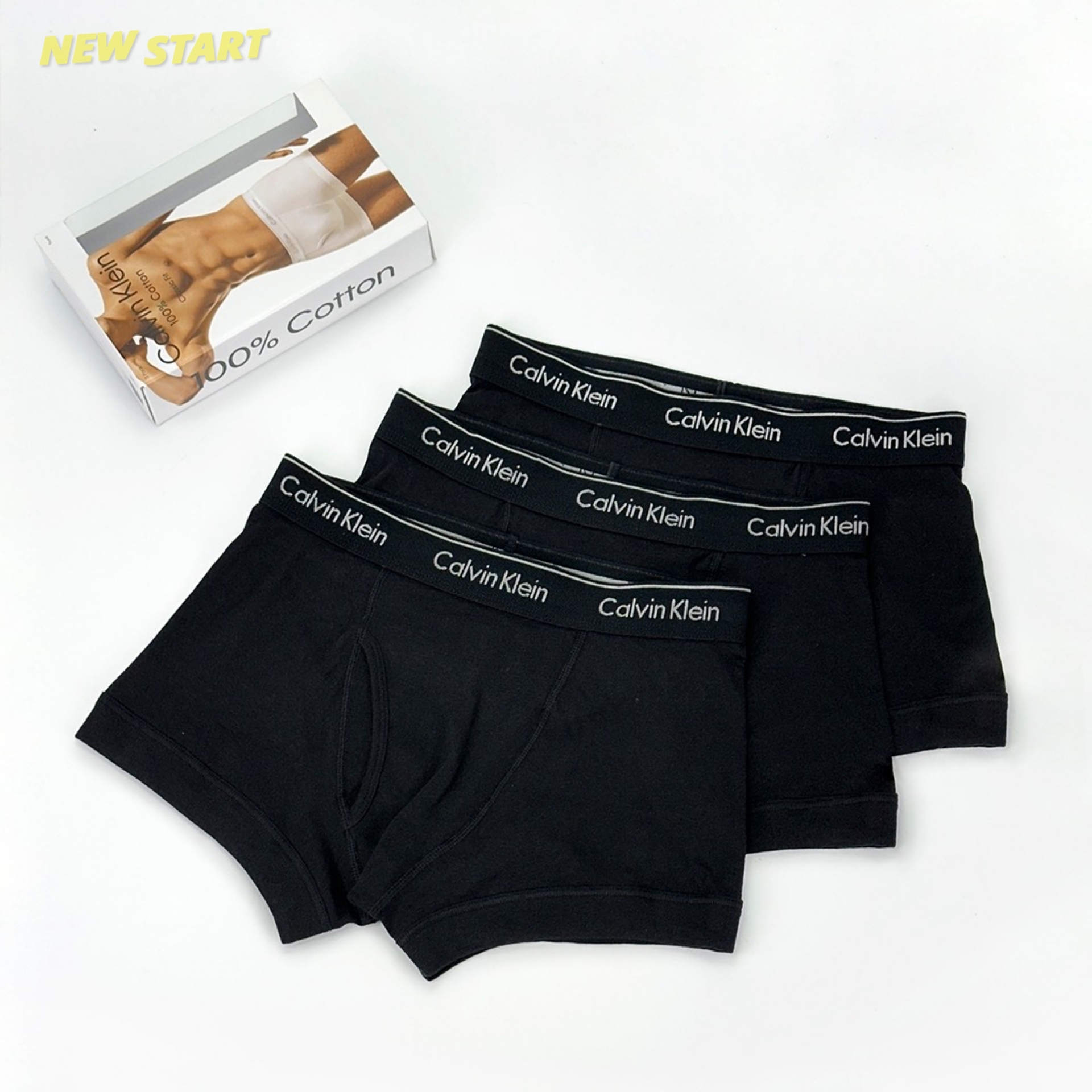 Calvin Klein CK NB4002 短版 內褲 三件組 四角褲