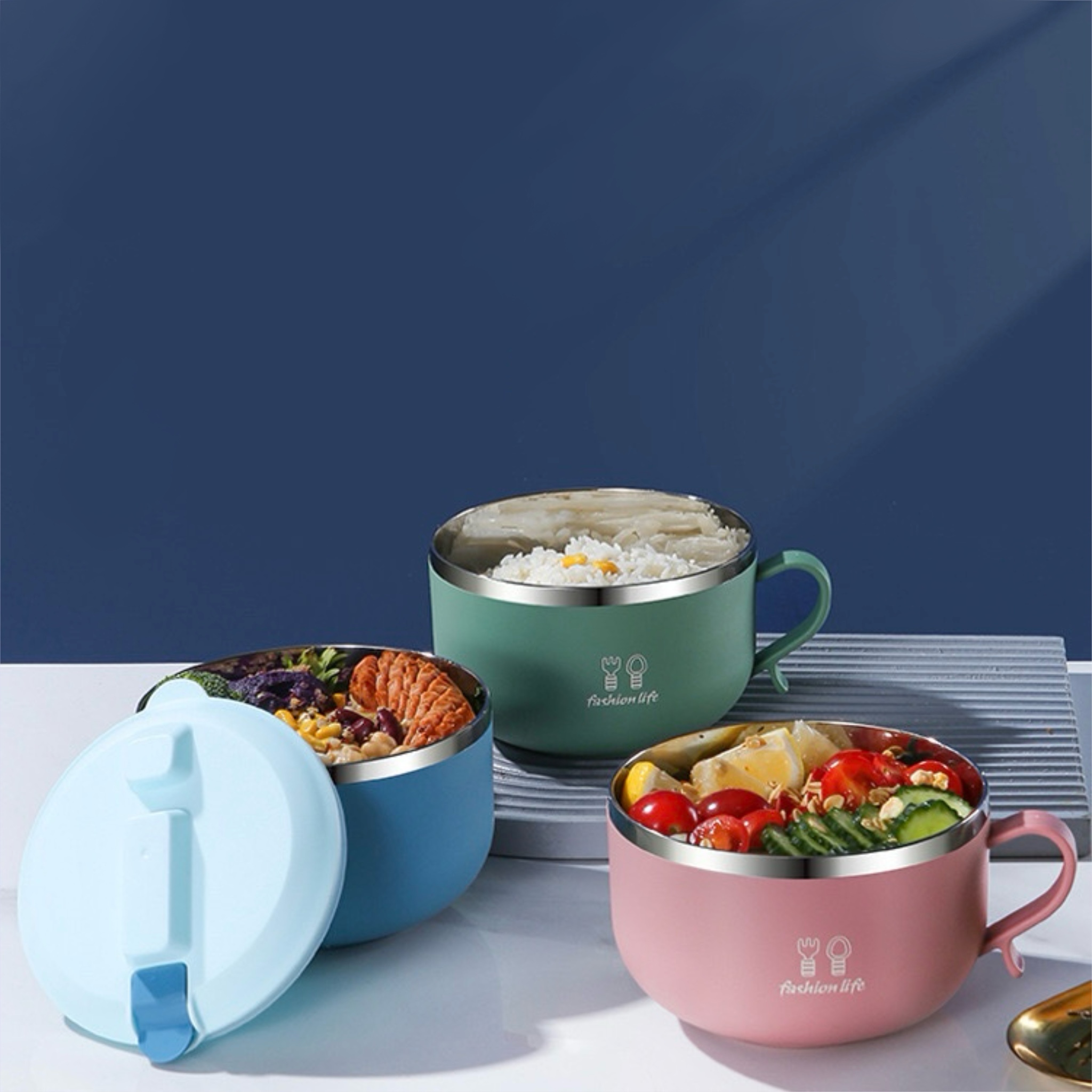 【客製】不銹鋼保溫泡麵碗