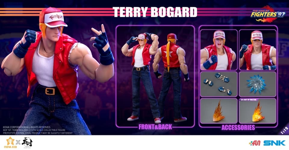 Tunshi studioキングオブファイターズ テリーボガード1/12 Tunshi Studio 1/12 Terry Bogard (The King of Fighters '