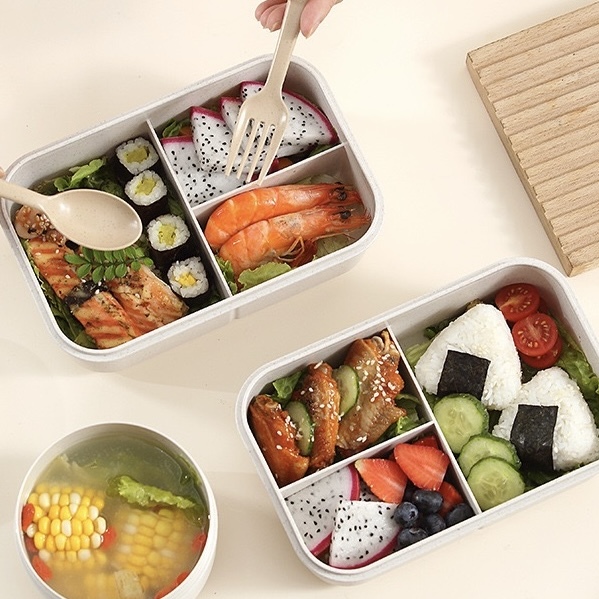 【客製】可微波分隔便當盒