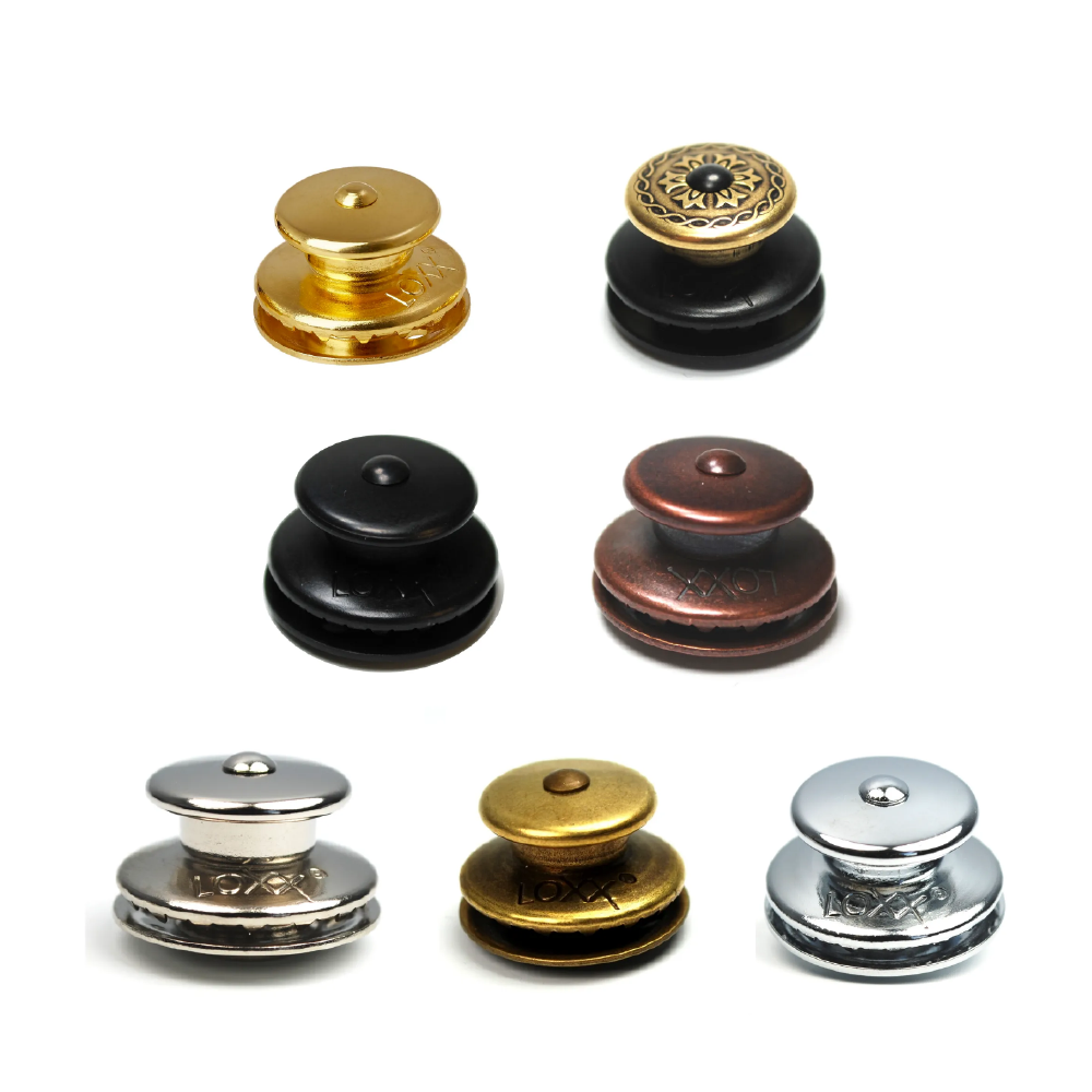 LOXX Loxx / A系列 木吉他背帶扣 (A-Gold/A-Victor/A-B-Chrome/A-COPPER/A-NICKEL/A-BRASS/A-Chrome) — 三峽吉他 / Bass