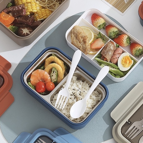 【客製】北歐風加高三層便當盒