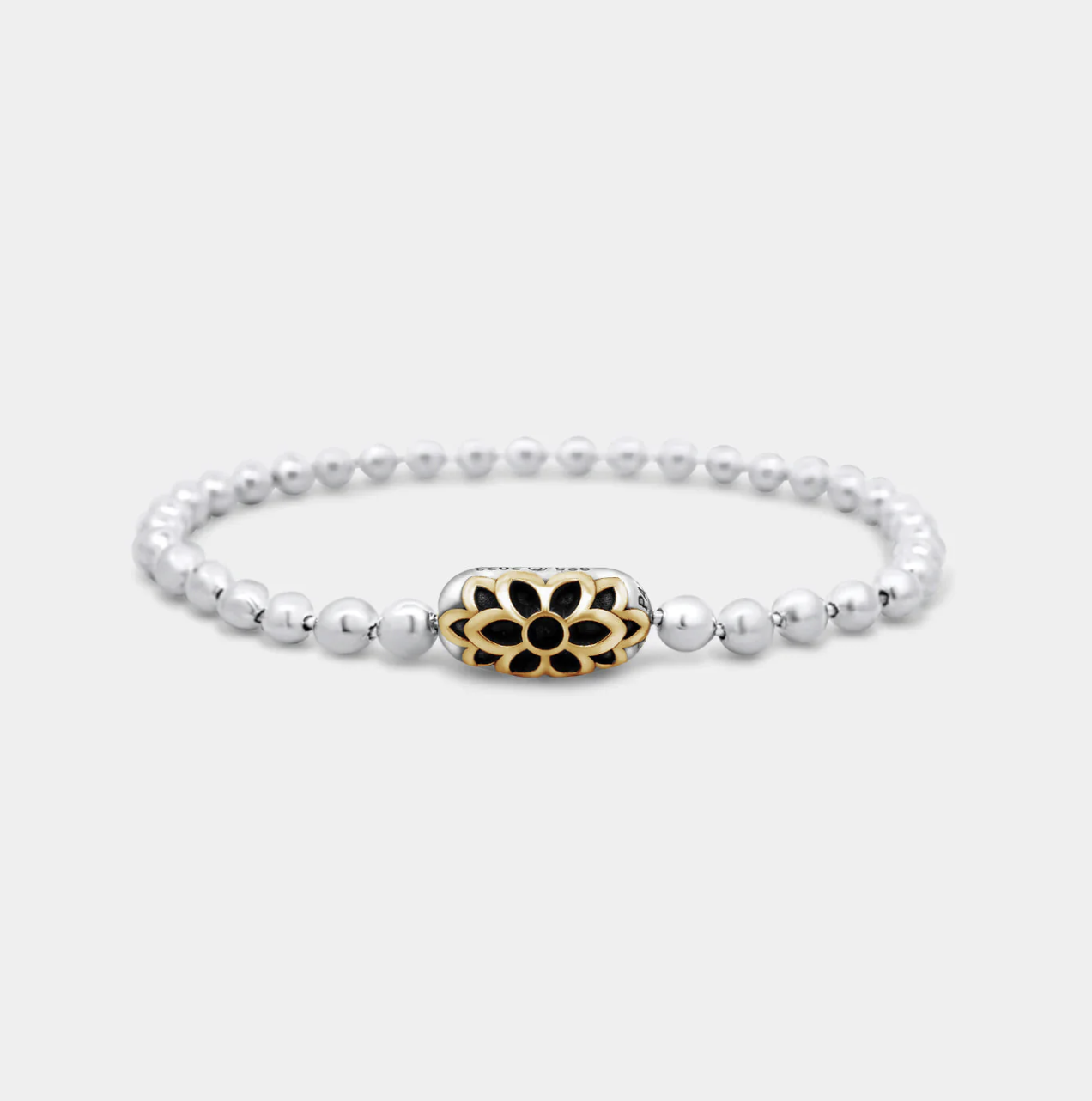 POPLOCK BRACELET – TWO-TONED – TRIPLE CUTOUT