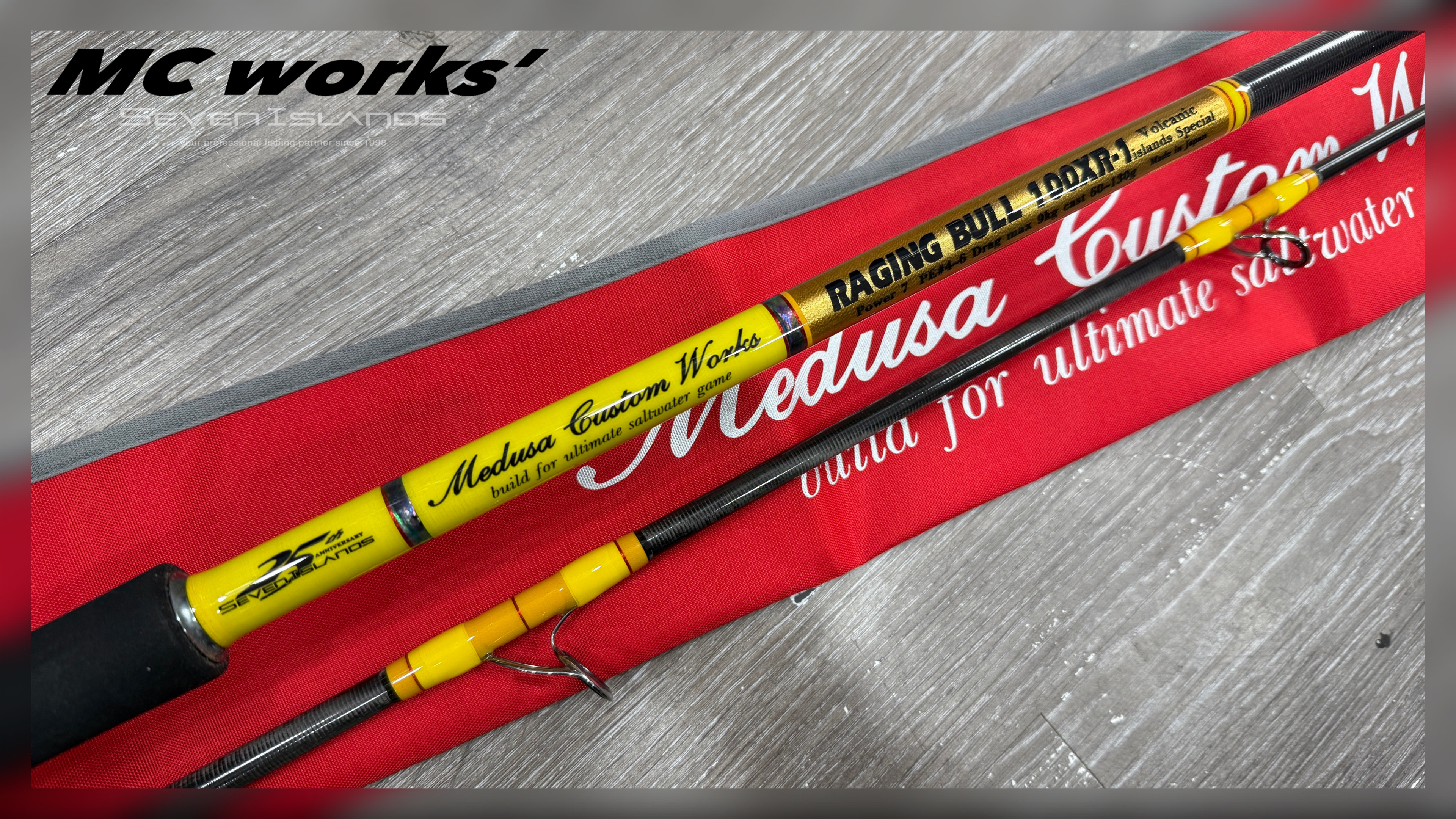 ロッド RAGING BULL 100XR-1 MCワークス レイジングブル100XR-1 スタンダードモデル 2024.10