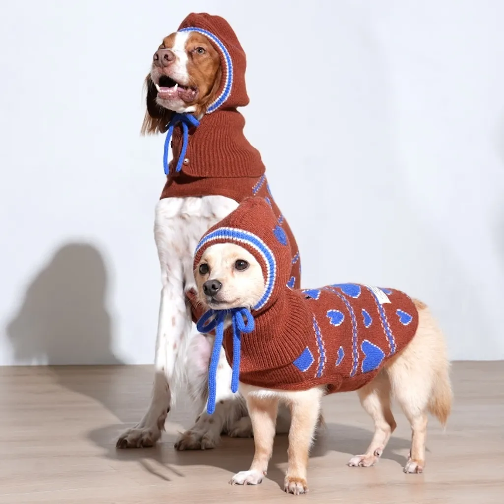 Puppy Gallery -Love edition不規則愛心衣帽組(三色）