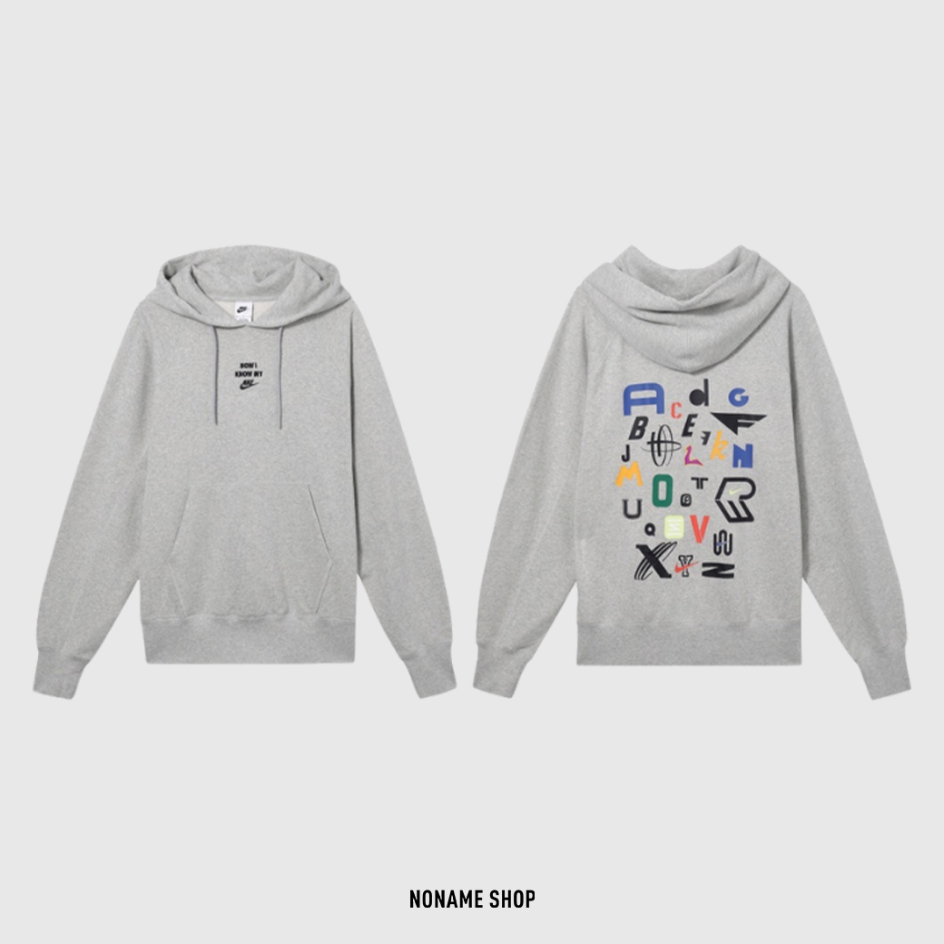 NIKE SPORTSWEAR 塗鴉 刺繡 LOGO 連帽 帽TEE (男款)