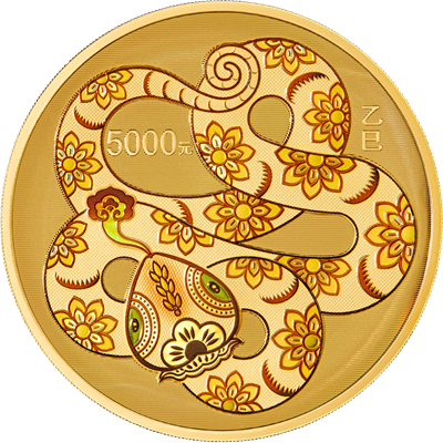 2025中國乙巳（蛇）年500克紀念金幣