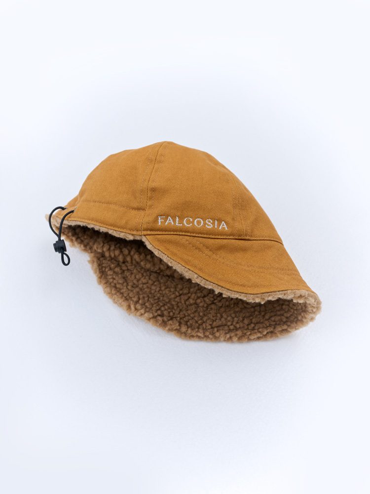 內刷毛遮耳帽-卡其