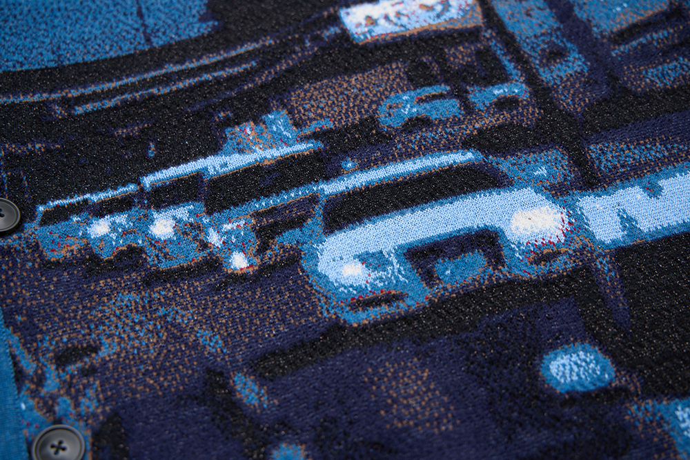 Mt. Fuji View from the Backseat Cardigan