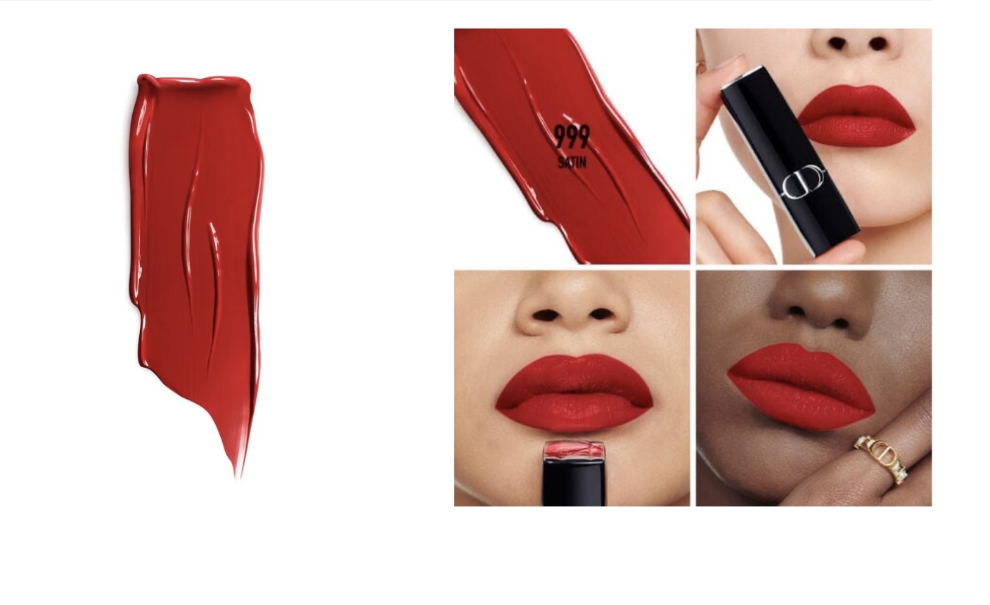 【現貨】Dior 傲姿唇膏 (999 絲滑 Satin )💄