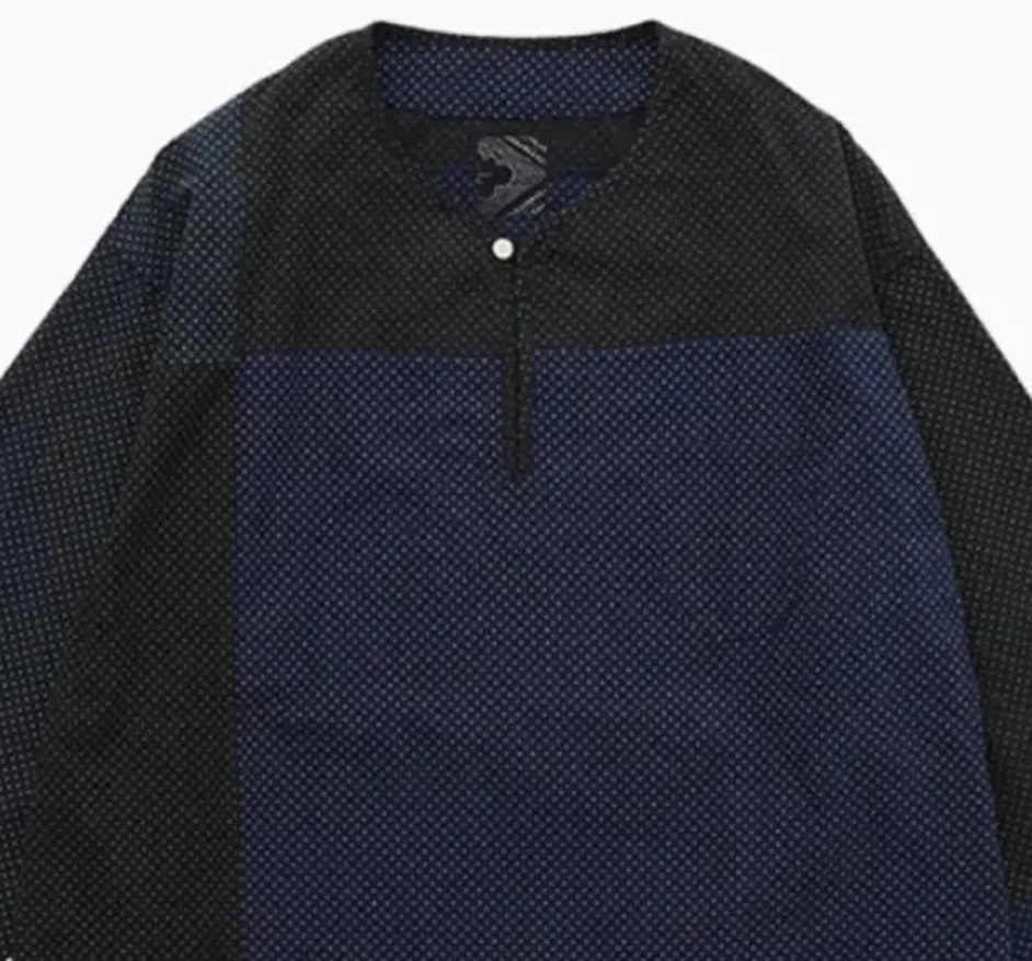 VISVIM ICT 2024 TUNIC P.O. (NATURAL DYE 天然染) - INDIGO PRE ORDER ITEM (預訂中)