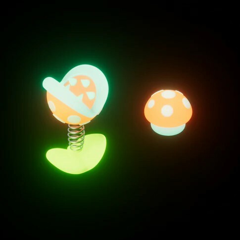 【HelloSlippers Mr Skully 食人花配件 】