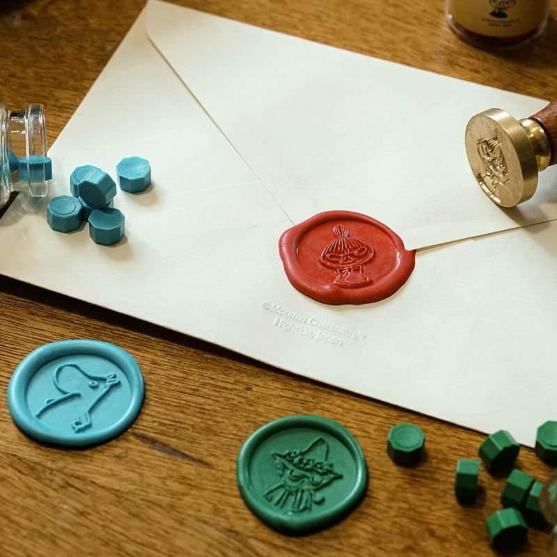 Moomin|封蠟印章組（紅、藍、綠三色可選）