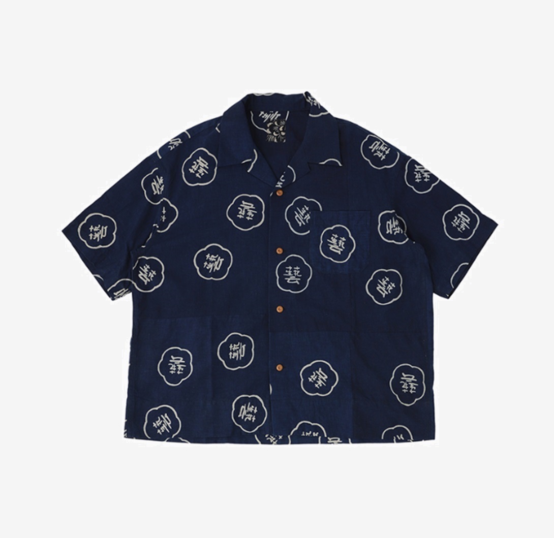 VISVIM ICT 2024 COPA SHIRT S/S (NATURAL DYE 天然染) - DK.INDIGO PRE ORDER ITEM (預訂中)