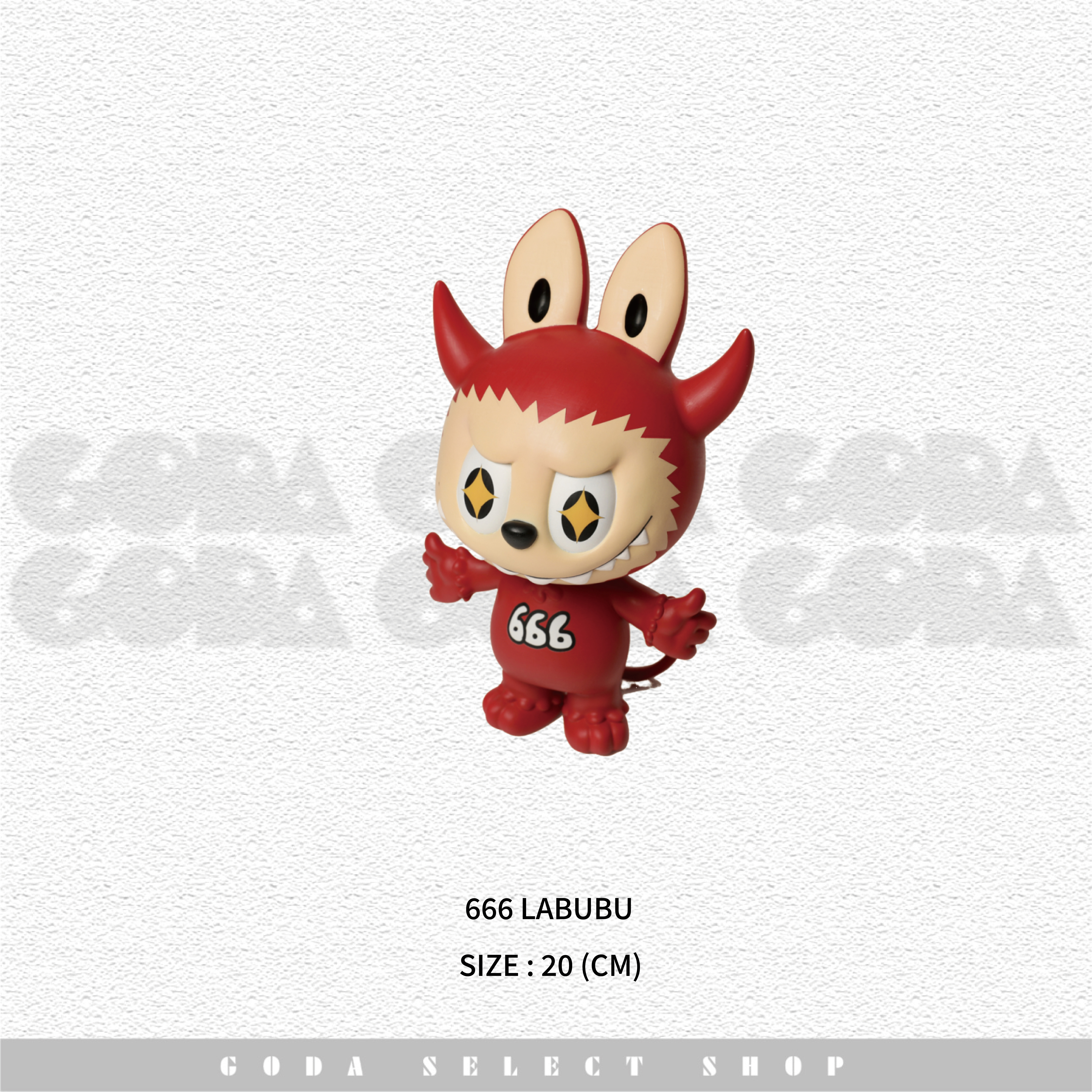 【全球限量300款】 AES x KASING LUNG x HUMAN 666 LABUBU 龍家昇 小鬼 黃鴻升 公仔