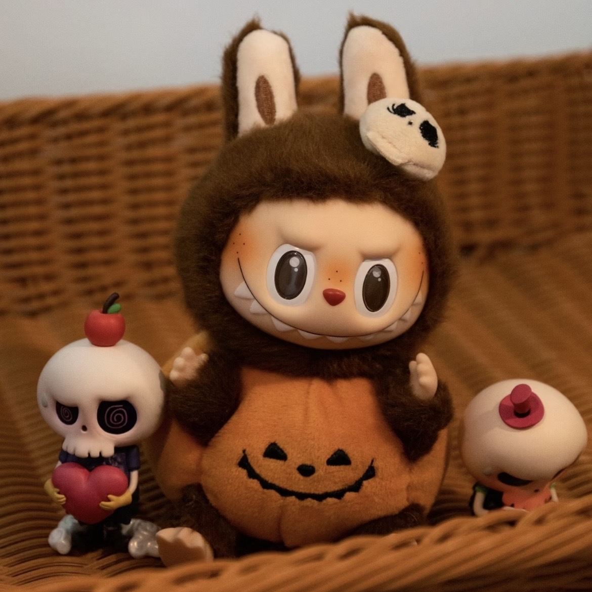 Labubu 南瓜 萬聖節系列 不給糖就搗蛋 泡泡瑪特 POPMART 正版 玩具 吊卡
