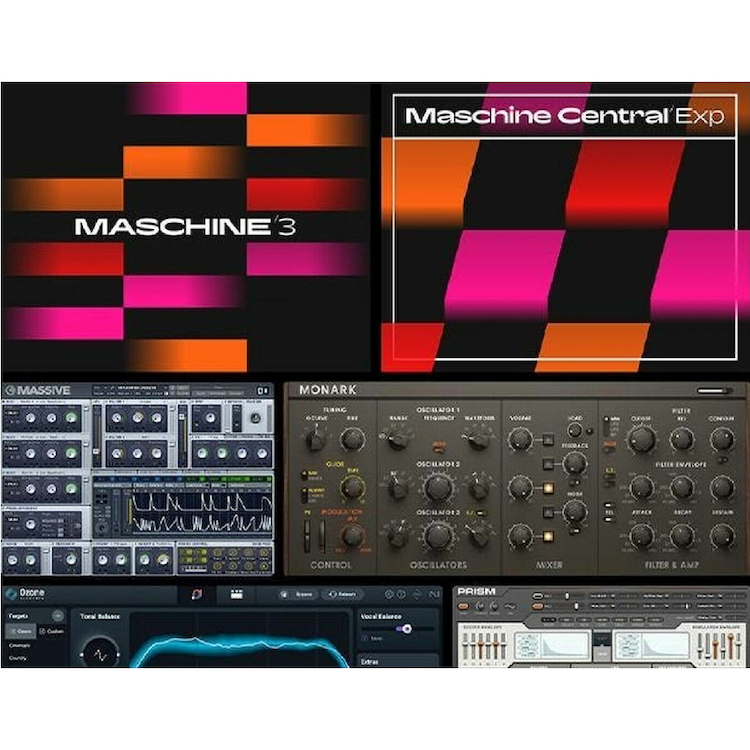 Native Instruments NI Maschine 3 編曲軟體含音源包 完整版 (序號下載版)