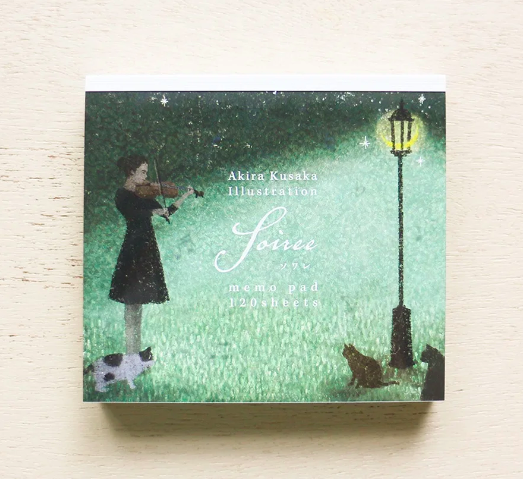 表現社 日本插畫家方形便條紙 日下明