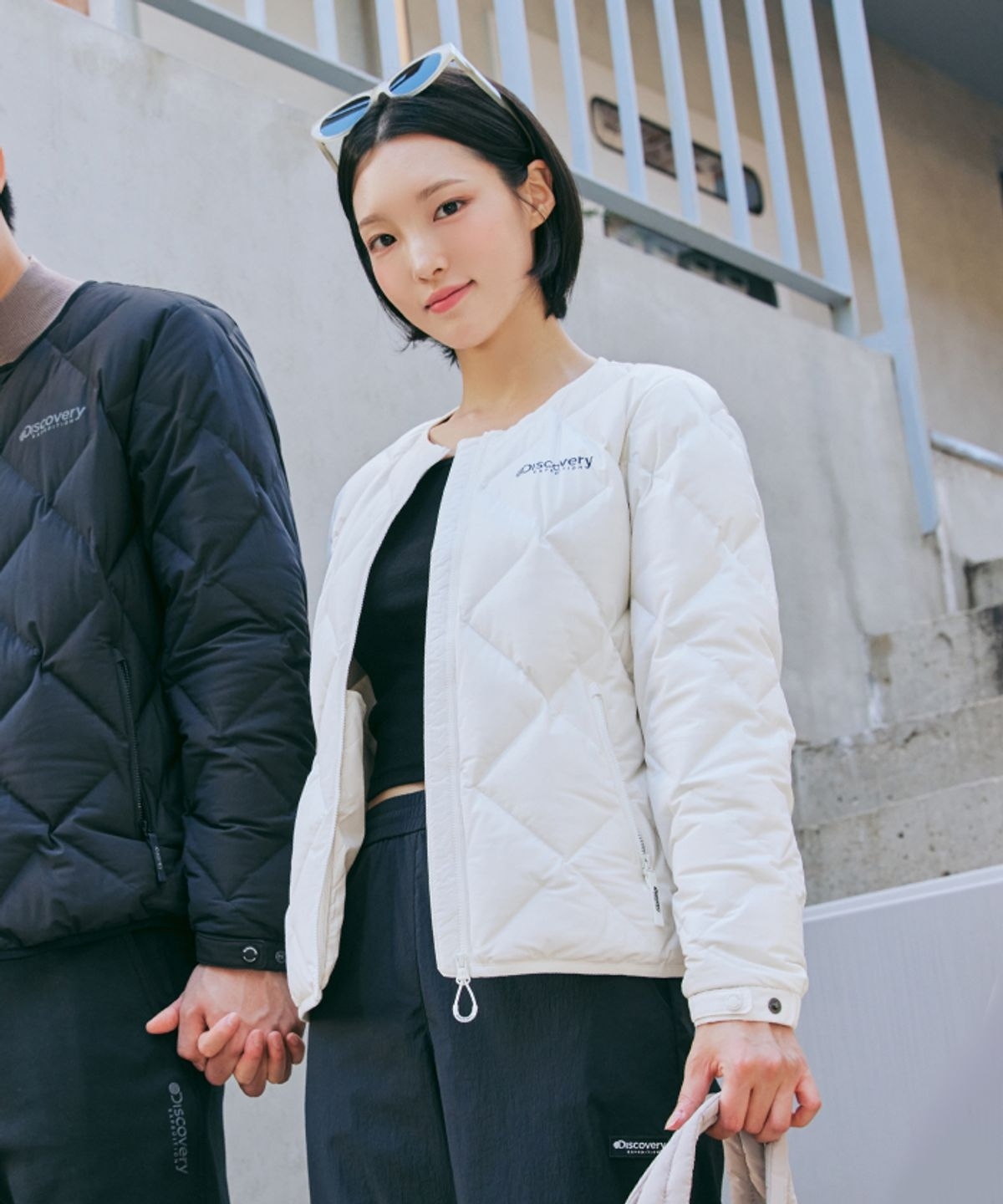 【代購】Discovery 探索 女款 Dehas U領 鵝絨 羽絨 開襟 外套 DWDJ78046