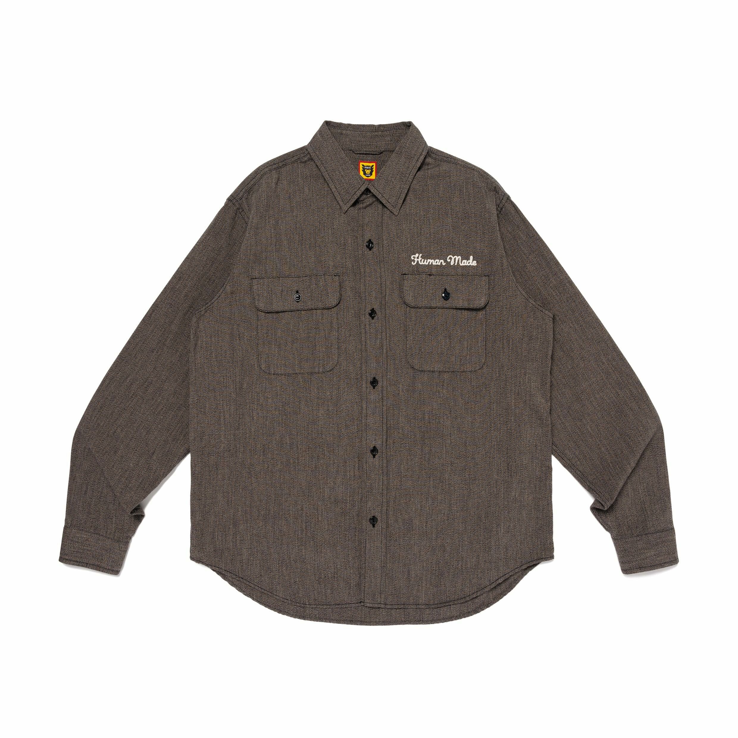 トップス HUMAN MADE / SALT & PEPPER WORK SHIRT Human Made Salt and Pepper Work Shirt (3Colors)