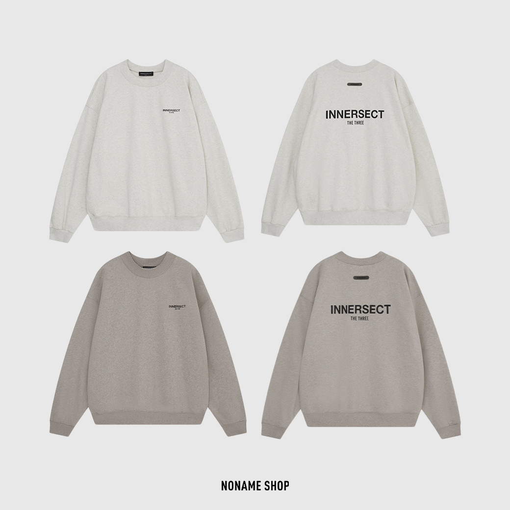 INNERSECT 24FW 字母 LOGO 小標 大學T 長袖 兩色 (男款)