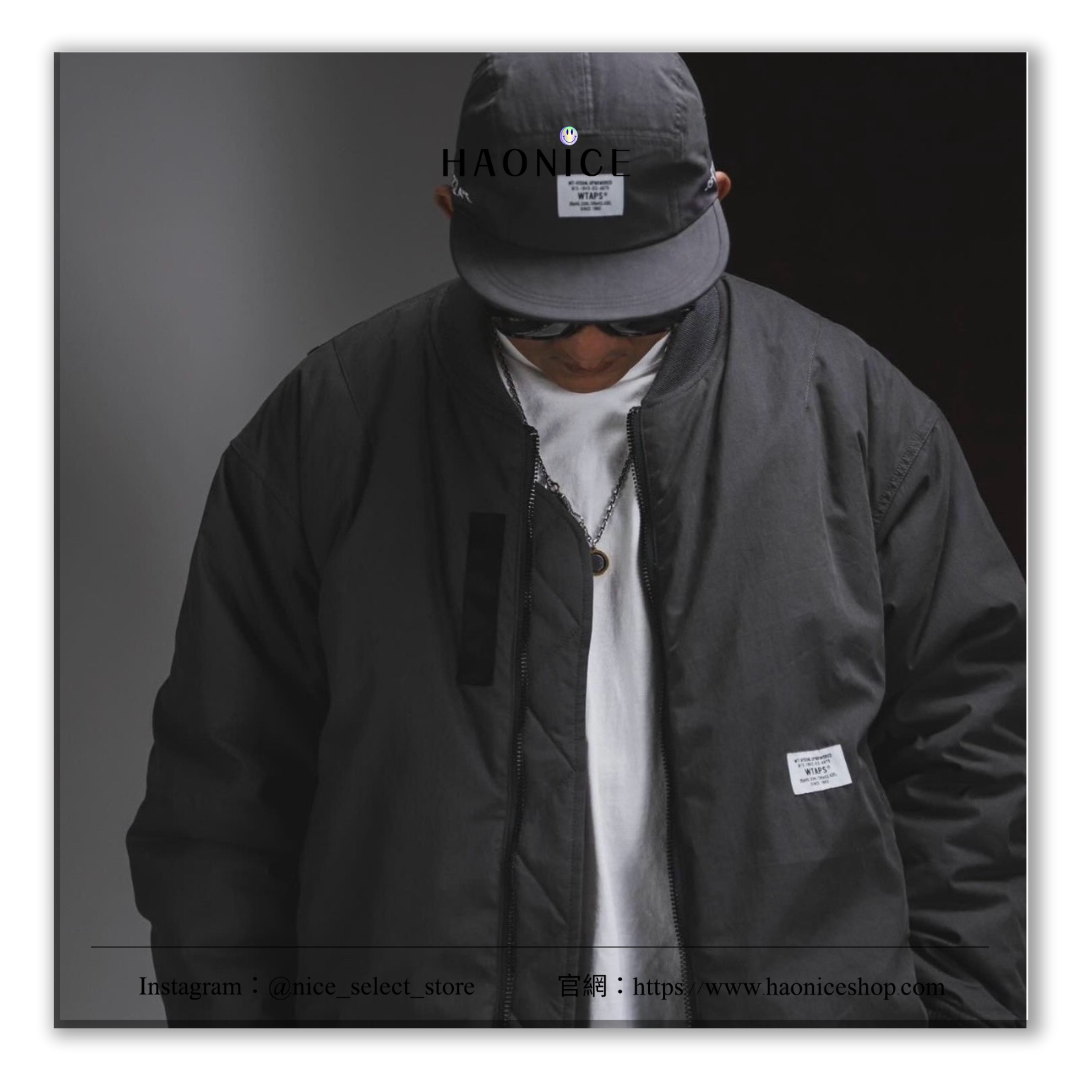 NICE 歐美日韓代購】WTAPS JFW-02 / JACKET ma-1骨頭刺繡雙面穿
